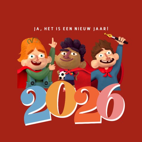 EEN KANS & KLEURRIJK 2026!